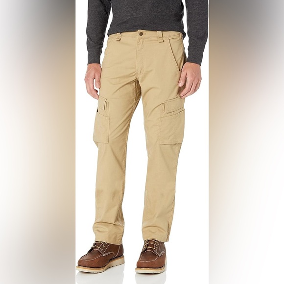 Carhartt Other - Men's Tan Cargo Relaxed Straight Force Ripstop Pants